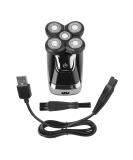 5-in-1 USB Rechargeable Electric Razor & Trimmer for Men - Versatile Shaving Set with Facial Shaver & Hair Clipper - Buy Online on GoSupps.com