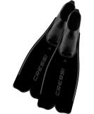 Cressi Adult Snorkeling Full Foot Fins - Rondinella | Good Thrust, Lightweight Design | Made in Italy | EU 41/42 | US Men 8/9 | US Women 9/10 | Black - Buy Online on GoSupps.com