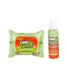 Boogie Wipes Baby Wipes & Saline Nasal Spray Bundle - Fresh Scent, 30 Wipes + 3.1 oz Spray - Buy Online on GoSupps.com