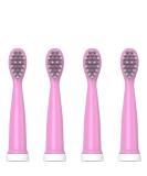 Kids Sonic Toothbrush Replacement Brush Heads - Dark Pink - 4 Pack | Buy Now for Healthy Smiles - Buy Online on GoSupps.com