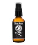 MANE TAME Beard Oil - Certified Organic Hemp Oil - 2oz Pump Bottle - Softens & Soothes Beard - Men's Beard Conditioner - Buy Online on GoSupps.com