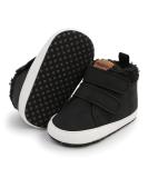 RVROVIC Baby Anti-Slip Sneakers | Soft Ankle Boots for Newborns | Black | 0-6 Months - Buy Online on GoSupps.com