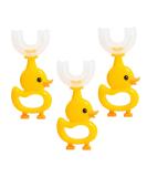 360 U-Shaped Toothbrush for Toddlers & Kids (Ages 2-8) | Includes 3 Ducks & Incentive Stickers | Perfect for All Rounded Teeth - Buy Online on GoSupps.com