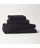 Buy Homescapes 2 Set Premium Washcloths - 100% Egyptian Cotton 30x30 cm 700 g/m Black Face Towels | Fast International Shipping - Buy Online on GoSupps.com