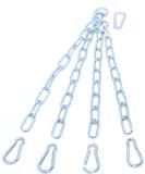 High-Quality Chain for Punching Bag/Sandbag - Ideal Home Sports Room Attachment with Rotating Vertebra & Carabiner Hooks - Buy Online on GoSupps.com
