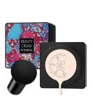 GL-Turelifes Mushroom Head CC Cream Air Cushion Foundation Water Feeling Flawless BB Cream Moisturizing Oil Control Long Lasting Lightweight & Smoothing Natural Concealer (F-01 Ivory 0.53 Oz) 15 g (Pack of 1) F-01 Ivory - Buy Online on GoSupps.com