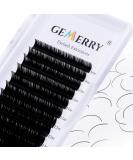 Buy Single Eyelashes for Eyelash Extensions - 0.05 D Curl 8-14mm Mix | Gemerry 1:1 Individual Lash Extensions - Buy Online on GoSupps.com