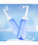 Neti Pot Sinus Rinse Bottle - Effective Nose Cleaner for Adults | Best Sinus Relief - Buy Online on GoSupps.com