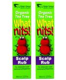 What Nits! Tea Tree Scalp Rub for Treatment of Head Lice - 2 x 100ml Twin Pack - Buy Online on GoSupps.com