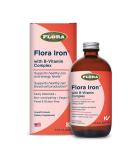 Flora Iron+ Herb With B-Vitamin Complex 7.7 fl oz ( 228 ml) - Buy Online on GoSupps.com