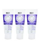 ECO COSMETICS Black Cumin Toothpaste - Organic Vegan Fluoride-Free (3 x 75 ml) | Natural Oral Care - Buy Online on GoSupps.com