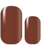 Avoa Beauty Nail Film - Don't Be Choco-Late | Long-Lasting Self-Adhesive Brown Monochrome Nail Wraps | 16 Thin Designs for Stunning Nails - Buy Online on GoSupps.com