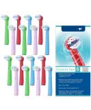 WuYan 16pcs Kids Toothbrush Head for Oral B Children Electric Toothbrush - Replacement Heads for Dual Clean, Precision Clean, White Clean - Compatible with Braun - Buy Online on GoSupps.com