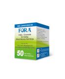 FORA V30 G30 Premium V10 Blood Glucose Test Strips - 50count Precise Blood Sugar Measurement for Diabetes and Your Diabetic Diet - Buy Online on GoSupps.com