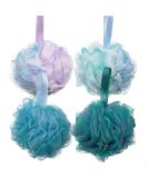 4 Pcs Exfoliating Shower Loofah Bath Sponge Set for Silky Skin - Men and Women Body Brush - Buy Online on GoSupps.com