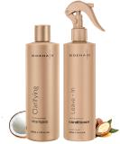 MOEHAIR Combo: Clarifying Shampoo & Leave-In Conditioner | Scalp Detox | Hydrating Paraben & Sulfate Free - 12 Fl. Oz Each - Buy Online on GoSupps.com