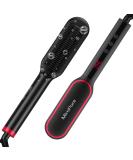 MiroPure 2-in-1 Hair Straightener Brush & Comb | Ionic Heating LCD Display 13 Temp Settings Anti-Scald Dual Voltage - Fast Shipping Worldwide - Buy Online on GoSupps.com