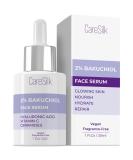 Bakuchiol Face Serum - Natural Retinol Alternative | Organic Vitamin C Moisturizer | Vegan Anti-Aging Treatment for Wrinkles - Buy Online on GoSupps.com