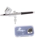 Timbertech Professional Double Action Airbrush BD-130 with 0.3mm Nozzles & Needles for Cake Decorating, Painting, Tattoo, Models - Art Craft Tool - Buy Online on GoSupps.com