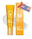 Deoproce Hyaluronic Cooling Sun Gel SPF50+ PA+++ | Korean Anti-Aging Skincare | K-Beauty Sunscreen with No White Cast - 50g - Buy Online on GoSupps.com