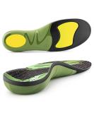 VALSOLE High Arch Support Insoles for Plantar Fasciitis - Comfort & Relief for Men & Women - XL Orthotic Inserts for Flat Feet & Heel Pain - Perfect for Work Boots & All-Day Support - Buy Online on GoSupps.com