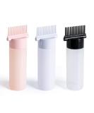 MEGAVOW 3 Packs Root Comb Applicator Bottle 180ml Squeeze Shampoo Brush Hair Coloring Dye and Scalp Treatment Tools with Graduated Scale (3 Colors) - Buy Online on GoSupps.com