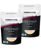 Terrasoul Superfoods Organic Coconut Flour 4 Lbs - Gluten-Free & Unrefined - Fine Texture for Premium Quality - Buy Online on GoSupps.com