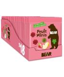 BEAR Strawberry & Apple Paws - Real Fruit Snack for 12+ Months - Healthy & Delicious - 18x20g - Buy Online on GoSupps.com