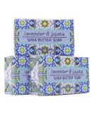 Buy Greenwich Bay 6.5 oz Garden Shea Butter - Lavender & Jojoba Soap Bars | International Shipping Available - Buy Online on GoSupps.com