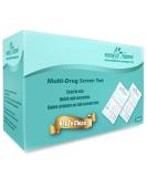 5 Pack EasyHome 6 Panel Instant Urine Drug Test - Most Sensitive Opiate/Opioids Test - MOP BUP BZO COC MTD OXY - #EDOAP-865 - Buy Online on GoSupps.com
