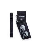 LEGEND XT420 Archery Hip Quiver - 3 Arrow Tube Holder, Storage Pockets, Premium Nylon Material - Right Handed Black - Buy Online on GoSupps.com