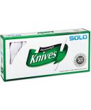 White 7 Heavyweight Plastic Knives - 500/Carton | Durable Cutlery for Events - Buy Online on GoSupps.com