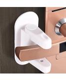 2PCS Child Safety Door Handle Locks with 3M Adhesive - Baby & Pet-Proof Latches for Bedroom, Bathroom, Kitchen - Buy Online on GoSupps.com
