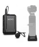 Movo Edge-OP Wireless Lavalier Microphone for Osmo Pocket 1 & 2 - Clip-on Lapel Mic Set for Video Vlogging - Buy Online on GoSupps.com