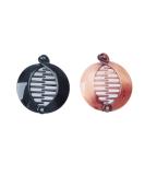 Sowaka Small Banana Hair Clip Comb Set for Women - Fashion Locking Round Plastic Hair Grips for Ponytail Holder - Ideal for Long, Straight, Curly, Thick Hair - 2 Pcs (Black and Brown) - Buy Online on GoSupps.com