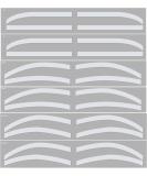 Guapa 6 Pairs Disposable Brow Shaping Stickers - Airbrush Microblading Mapping Tape for Perfect Brows - International Shipping Available - Buy Online on GoSupps.com