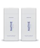 Native Body Wash - Sulfate, Paraben, and Dye-Free Natural Wash for Women and Men | Gentle and Hydrating Unscented Formula - 18 oz 2 Pack - Buy Online on GoSupps.com