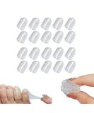 Silicone Anti-Friction Toe Protectors Gel Toe Sleeves & Caps for Pain Relief Blisters & Corns (20pcs) Breathable Little Toe Covers - Buy Online on GoSupps.com