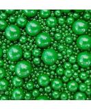 Edible Christmas Green Pearl Sprinkles - 120g Decorative Sweets for Cakes Cupcakes & More | Perfect for Birthdays Weddings & Holidays - Buy Online on GoSupps.com