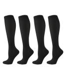 2 Pairs XXL Black Compression Socks - 20-25 mmhg for Men and Women, Ideal for Varicose Veins, Running, Travel, Nursing, Pregnancy - Buy Online on GoSupps.com