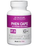 PHEN CAPS 37.5 for Women - Weight Loss, Appetite Suppressant & Energy Pills - Thermogenic Fat Burner - Metabolism Booster - Keto Friendly - Buy Online on GoSupps.com