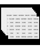 KSIWRE 300 PCS Waterproof Labels for Travel Size Bottles Clear Bathroom and Beauty Organization Labels Travel Bottle Labels for Shampoo Conditioner Lotion Cream Refillable Bottle Stickers - Buy Online on GoSupps.com