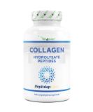 Premium Collagen Capsules - 240 Count 1500mg Daily Dose - 100% Hydrolyzed Cattle Peptides - Lab Tested - Fast International Shipping - Buy Online on GoSupps.com