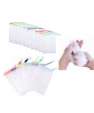 Mtse 10 PCS Exfoliating Soap Pouch Set - Bubble Foam Net Sack for Body and Facial Cleaning - Buy Online on GoSupps.com