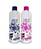 Maria Escandalosa Progressive Smoothing Kit - Hydrolized Keratin & Argan Oil - 2x 1000ml - 33.8 fl.oz - Buy Online on GoSupps.com