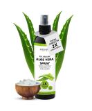 Aromasong Organic Aloe Vera After Sun Spray - 2X Concentrated Aloe for Sunburn Relief | 8oz After Sun Care - Buy Online on GoSupps.com
