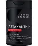 Buy Sports Research Astaxanthin Triple Strength 12 mg - 60 Softgels for Optimal Health - Buy Online on GoSupps.com
