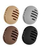 Fauxomor Makeup Sponge Holder - 4 Pack Breathable Silicone Travel Bag for All Makeup Sponge Sizes - Sustainable Portable Tool in Gray Khaki Coffee & Black - Buy Online on GoSupps.com