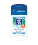 Kiss My Face Active Life Deodorant Stick - Aluminum & Paraben Free, Fragrance Free, 2 Pack (2.48 oz) - Buy Online on GoSupps.com