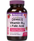 Buy Bluebonnet Nutrition B12 & Folic Acid Chewable Tablets - Cream Raspberry, 180 Count - Buy Online on GoSupps.com